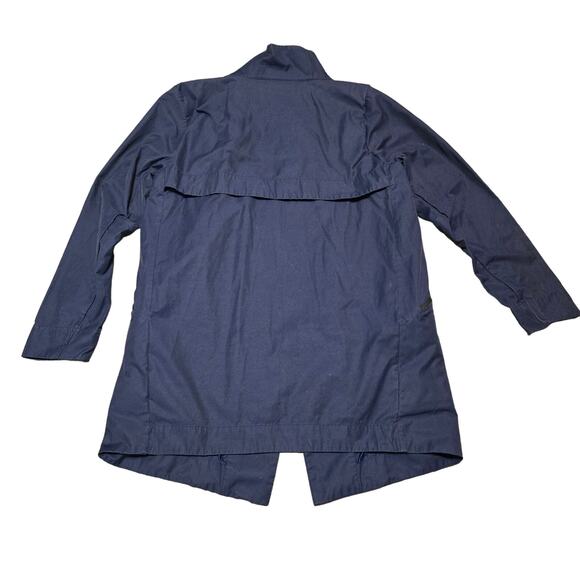 Nike Sportswear Tech Aeroloft Parka Asymetrical Zip Navy Blue Jacket Size Large - Picture 6 of 8